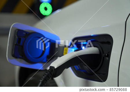 充電、充電站、電動汽車、混合動力、汽車、韓國 85729088