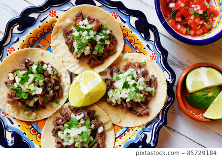 Delicious Mexican tacos 85729184