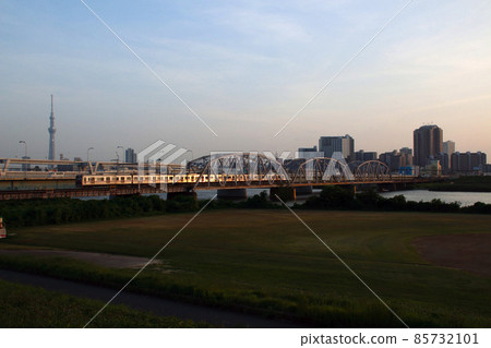 [KS] Keisei Main Line 3000 type (each stop: 6-car train) 85732101