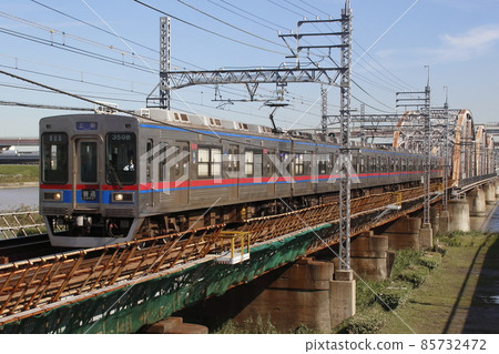 [KS]京成乾線3500型更新車（每站：6列火車） 85732472