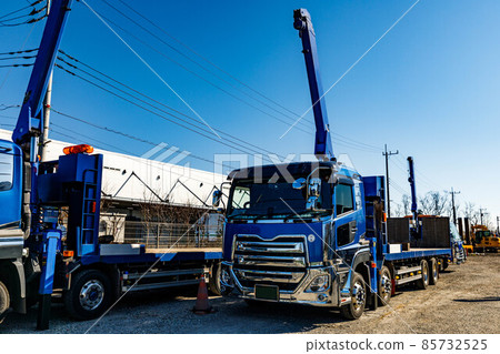 Truck crane car 85732525