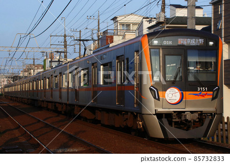 [KS] Keisei Line 3100 series (access limited express: bound for Ueno) 85732833