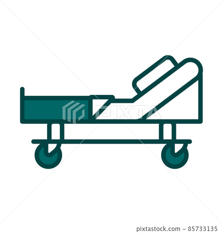 Hospital Bed Icon Hospital Bed Icon 85733135