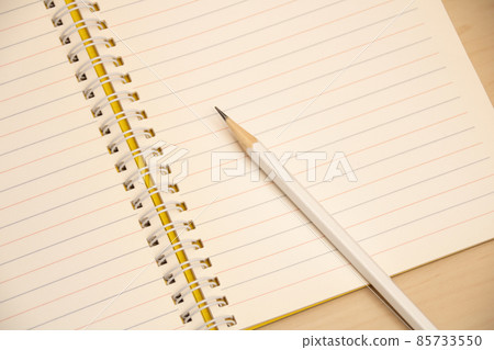 notebook and pencil 85733550