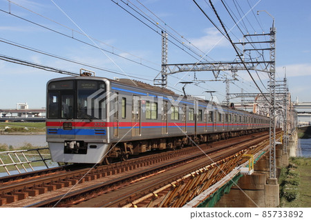 [KS] Keisei Main Line Type 3800 (Express: 8-car train) 85733892