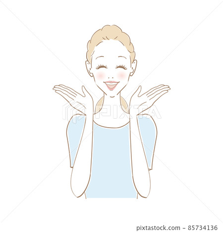 比較女性面部表情 85734136
