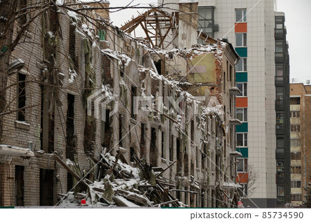 renovation in Moscow-multi-storey construction 85734590