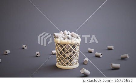 3D illustration material of empty cans Image material of environmental problems 3D rendering 3D illustration material of empty cans Image material of environmental problems 3D rendering 85735655