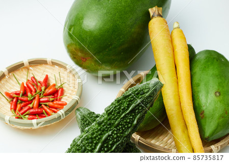 Group photo of Okinawa island vegetables with plenty of vitamins 85735817