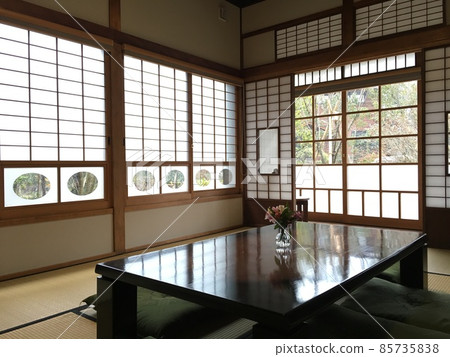 A retro room in the forest of Yufuin Bungaku, a land related to Osamu Dazai A retro room in the forest of Yufuin Bungaku, a land related to Osamu Dazai 85735838