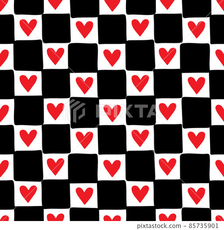 Vector seamless pattern of checkered texture Vector seamless pattern of checkered texture 85735901