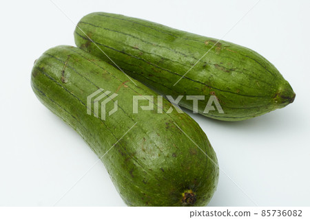Okinawa island vegetables, loofah (nabera) Okinawa island vegetables, loofah (nabera) 85736082