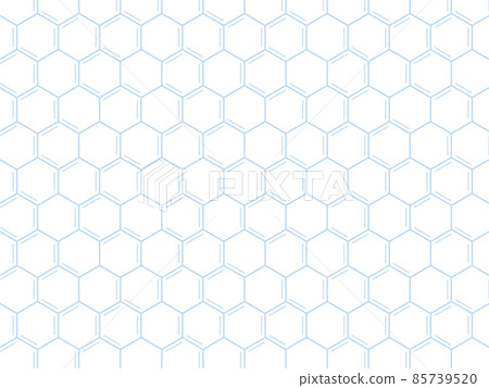 將 DNA 結構成像的六角形背景材料_圖案 85739520