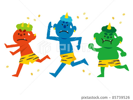 為節分種豆而被打敗的惡魔 85739526