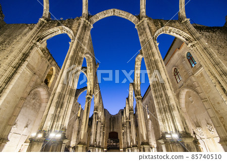 PORTUGAL LISBON CARMO CHURCH 85740510