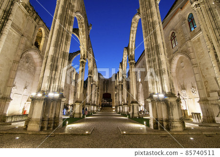 PORTUGAL LISBON CARMO CHURCH 85740511