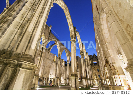 PORTUGAL LISBON CARMO CHURCH 85740512