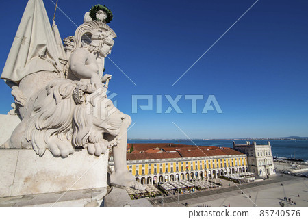 PORTUGAL LISBON PARCA DO COMERCIO PORTUGAL LISBON PARCA DO COMERCIO 85740576