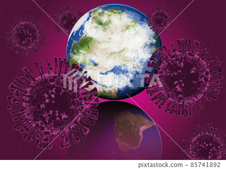 Virus / infection / global damage Virus / infection / global damage 85741892