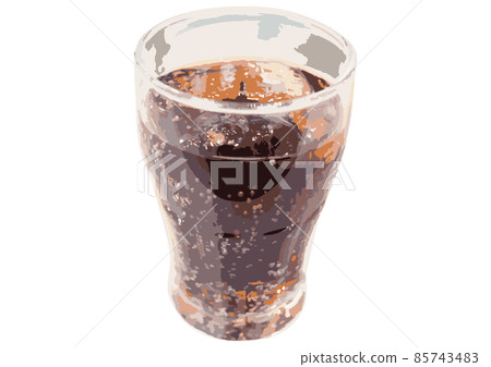 Coke illustration 85743483