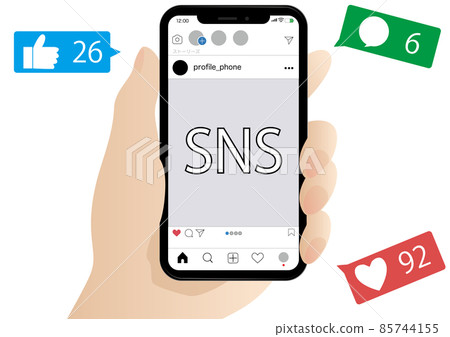 SNS, Social Network Services, photographer 85744155