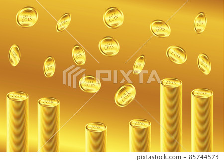金幣和堆棧 85744573