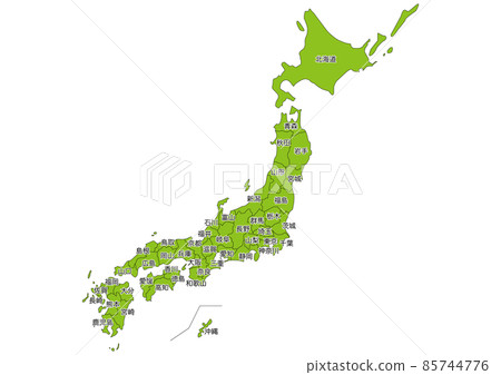 日本地圖（有縣字） 85744776
