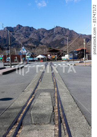橫川站JR信越本線前的軌跡 橫川站JR信越本線前的軌跡 85747172