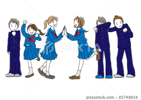 Students who pass the exam and are happy with everyone 85748658