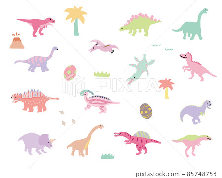 Cute dinosaur set Cute dinosaur set 85748753