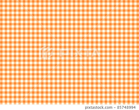 Gingham check background material pattern seamless pattern bright orange (2) Gingham check background material pattern seamless pattern bright orange (2) 85748994