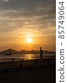 釜山多大浦海灘日落 85749064
