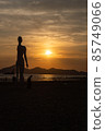 釜山多大浦海灘日落 85749066