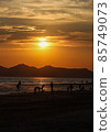 釜山多大浦海灘日落 85749073