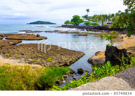 Port Limon seaport in Costa Rica Port Limon seaport in Costa Rica 85749834