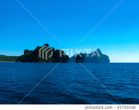 Tropical landscape. The island at Andaman sea, Thailand 85750286
