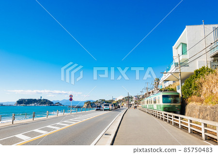 湘南海灘江之島和江之電 85750483