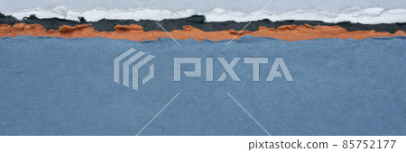 abstract landscape in blue pastel tones 85752177