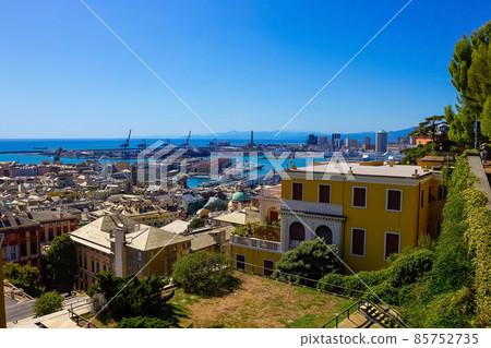 The center of Genova , Ligurian Sea , Liguria , Italy 85752735