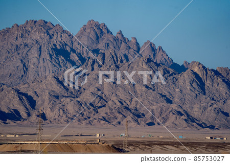 mountains in egypt. the mountain range of Egypt. travel in egypt. deserts of egypt 85753027