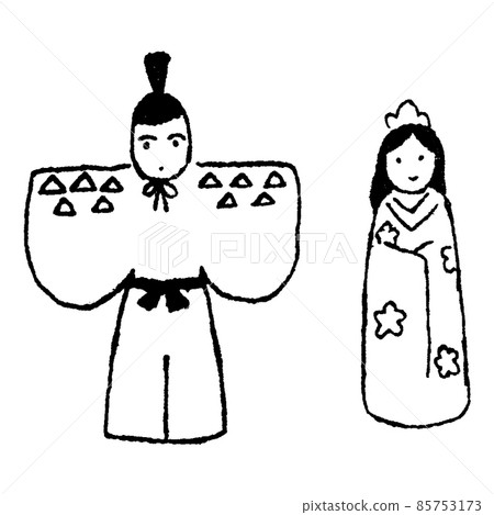 Hina-sama 線描單色插圖 Hina-sama 線描單色插圖 85753173