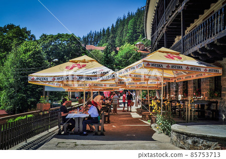 里拉修道院的餐廳(保加利亞里拉) 里拉修道院的餐廳(保加利亞里拉) 85753713