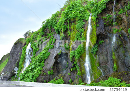 Coastal scenery near Funbe Falls Northern image Funbe, Hiroo-cho, Hokkaido 85754419