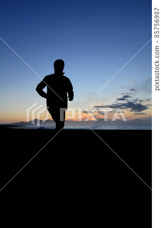 Jogger silhouette Jogger silhouette 85756987