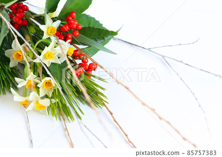 New Year's ornamental flowers New Year's ornamental flowers 85757383