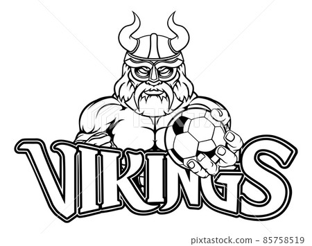 Viking Soccer Football Sports Mascot 85758519