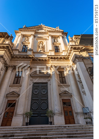 Facade of the Church of San Gaetano Thiene in Vicenza Veneto Italy 85759713