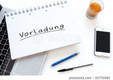 Vorladung 85759982