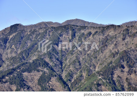 View of Mt. Tono from Tanzawa's Oyama Kitaone Sakaizawa Noto (Sakaizawa Kudore) 85762099
