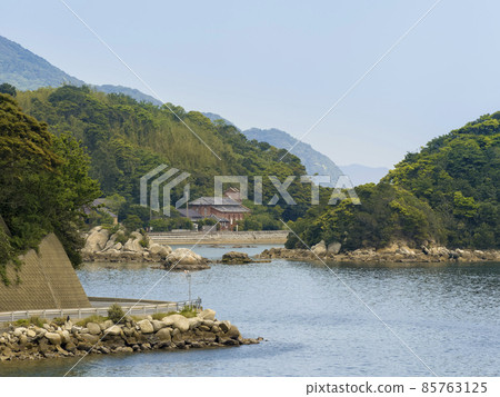 Fukue Island, Nagasaki Prefecture [Dozaki Church] Dozaki Church, Fukue Island, Japan 85763125